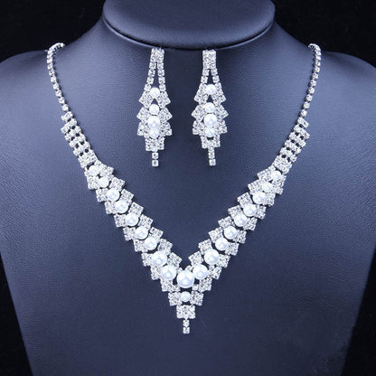 Exquisite Pearls Jewelry Wedding Accessories