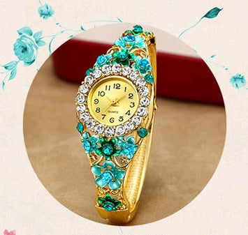 Fashion female student bracelet watch ladies watch fashion watch quartz bracelet female table diamond jewelry watch