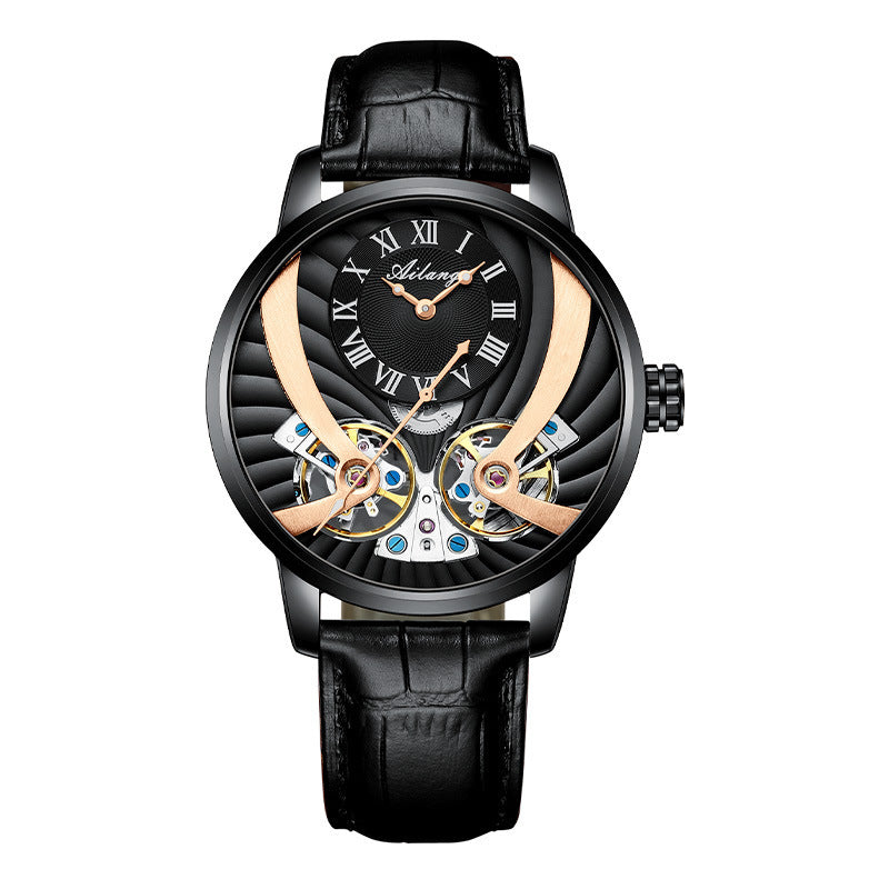 New Men's Automatic Hollow Mechanical Watch