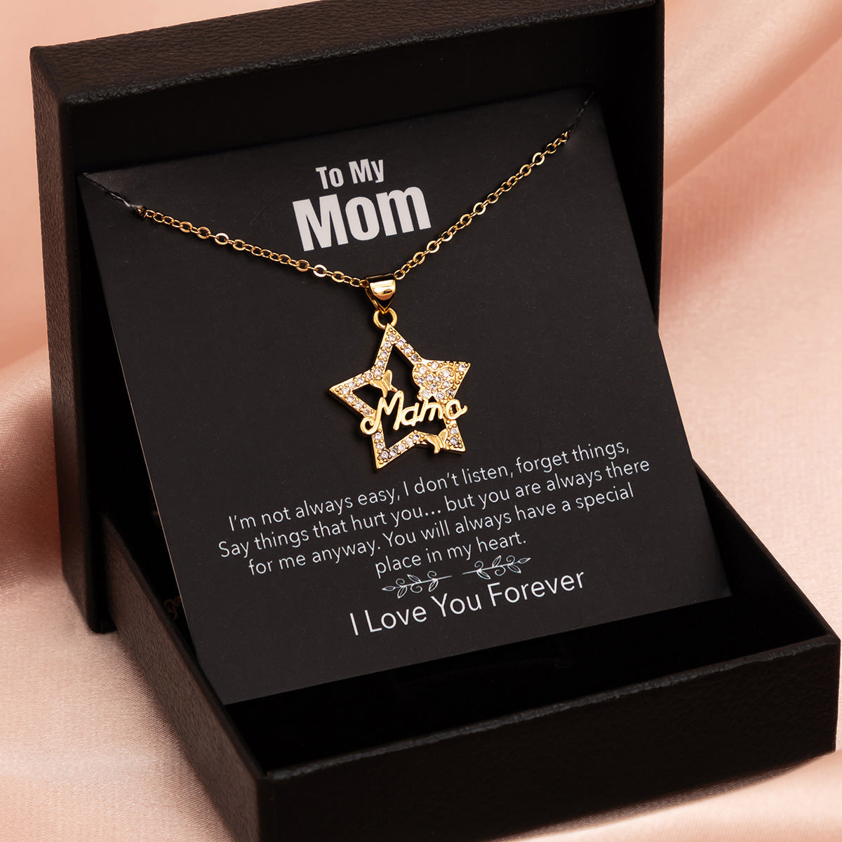 New Year eve special gift for your Mom, Love Necklace For Women Fine Jewelry Women Accessories Fashion Jewelry