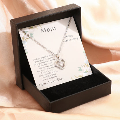 New Year eve special gift for your Mom, Love Necklace For Women Fine Jewelry Women Accessories Fashion Jewelry