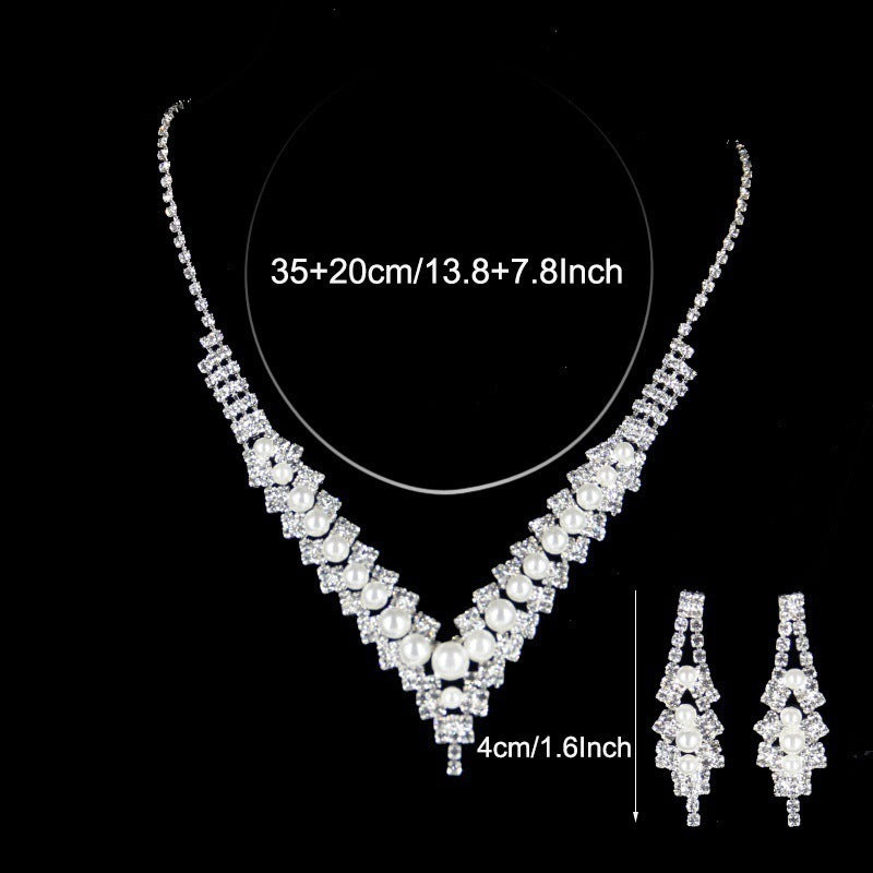 Exquisite Pearls Jewelry Wedding Accessories